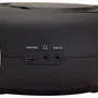 Aiwa BBTU-400SL Boombox Plateada con CD, Bluetooth, Radio FM y USB